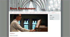 Desktop Screenshot of brambrandemann.nl